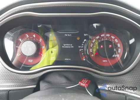 2019 Dodge Challenger Srt Hellcat Redeye из США, поврежденный, VIN 2C3CDZL91KH631729